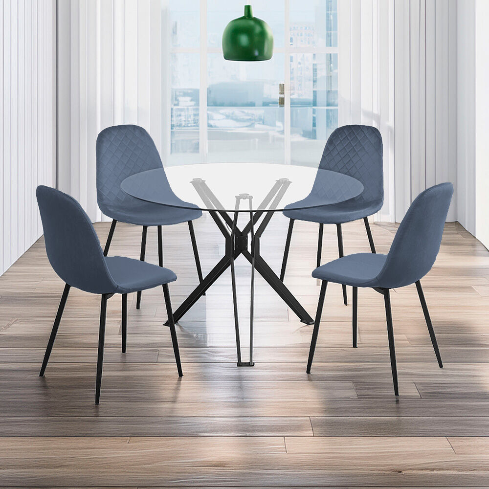 Juego De Comedor Casaideal New Bretta / 4 Sillas image number 1.0